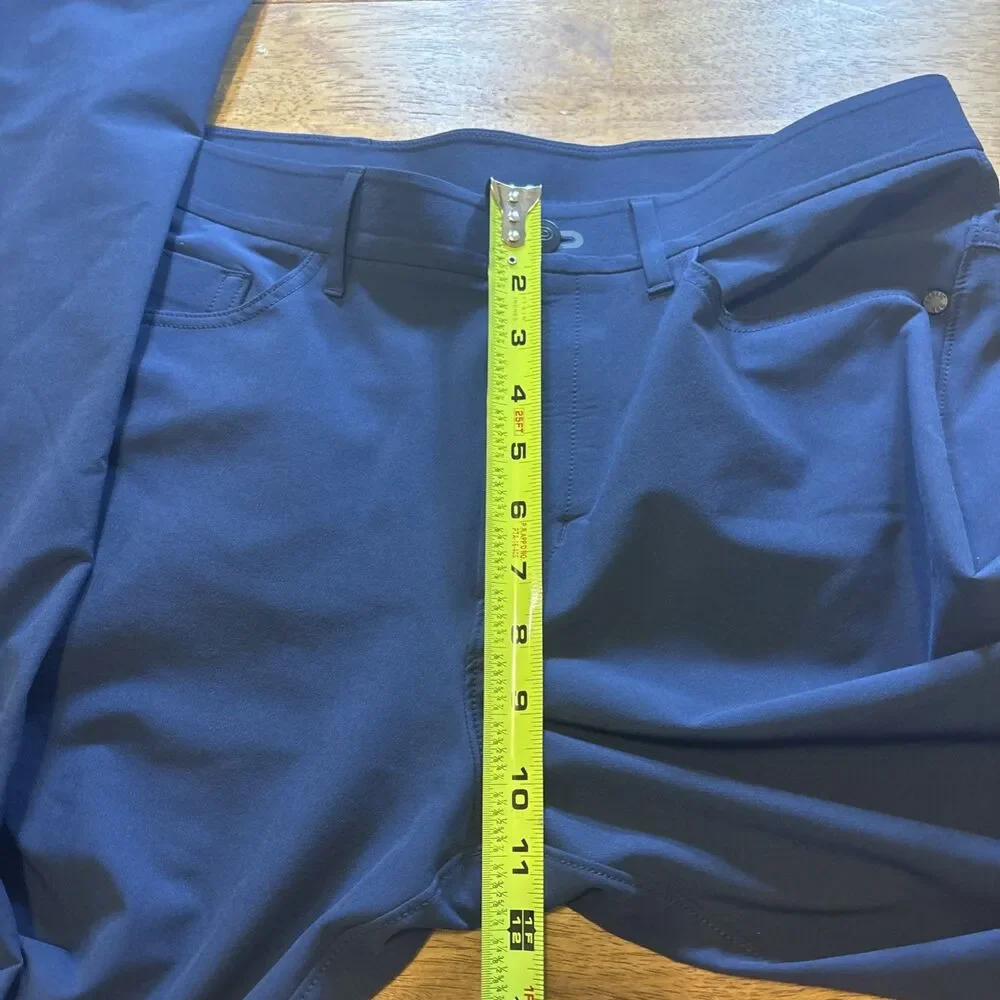 Public Rec Dealmaker Pants Mens 33X34 Straight Leg Navy Blue - Picture 16 of 16